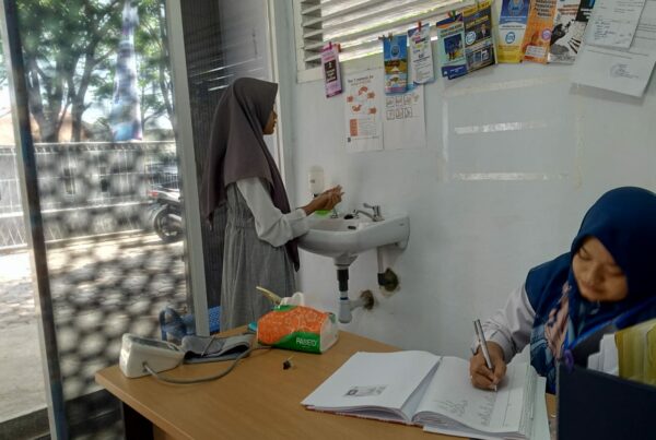 Cegah Corona, BNN Banda Aceh Gunakan Mesin Absensi Face Detection