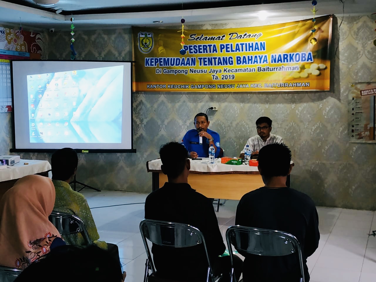 BNN Kota Banda Aceh menjadi Pemateri Pada Pelatihan Kepemudaan Gampong Neusu Jaya BNN Kota Banda Aceh menjadi Pemateri Pada Pelatihan Kepemudaan Gampong Neusu Jaya