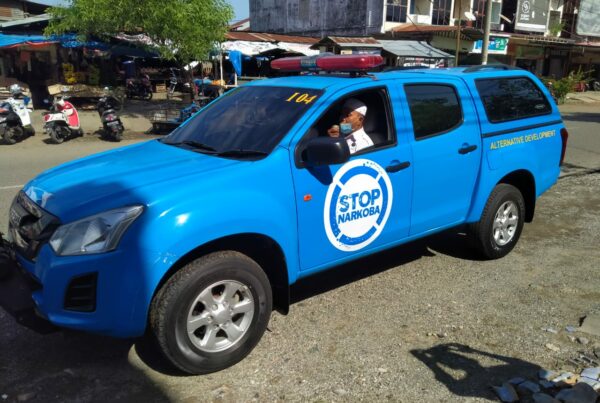 “Sapa Warga Saweu Syedara”, BNN Kota Banda Aceh Sosialisasikan Bahaya Narkoba dan Covid-19