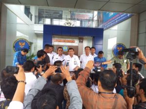 Kepala BNNK Banda Aceh dampingi Kepala BNNP dalam Press Release penangkapan Narkoba