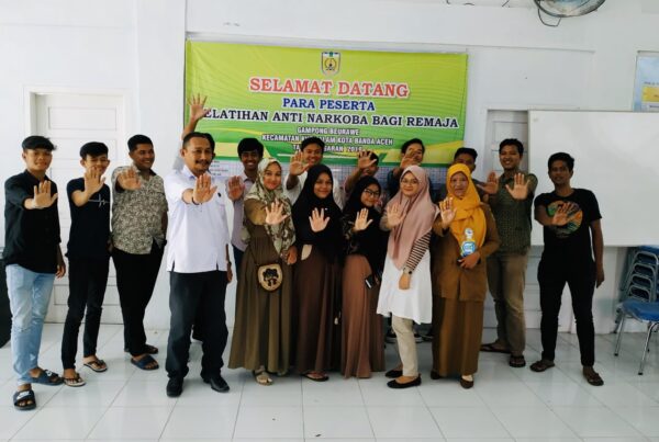 BNN Kota Banda Aceh Bekali P4GN Bagi Remaja Beurawe