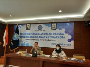 BNN Kota Banda Aceh Gelar Asistensi Penguatan Dalam Rangka Pembentukan Relawan Anti Narkoba