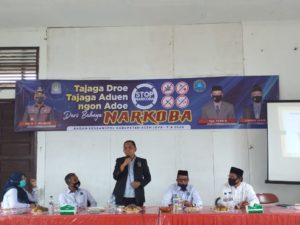 Kepala BNN Kota Banda Aceh Apresiasi BNK Aceh Jaya Siapkan Pageu Gampong Antisipasi Narkoba