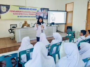 BNN Kota Banda Aceh Menjadi Pemateri Sosialisasi Pengaruh Narkoba Bagi Mental Dan Spiritual Peserta Didik
