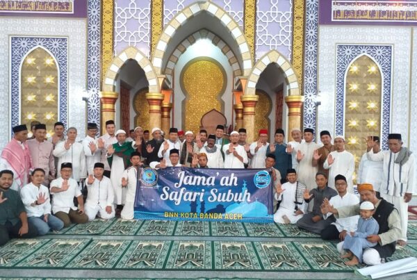 Safari Jama'ah Subuh BNN Banda Aceh di Lampoh Daya