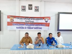 BNN Kota Banda Aceh Sinergi dengan Polresta dalam FGD P4GN di Tingkat Gampong