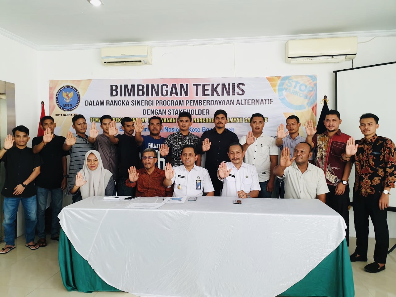 Menekan Penyalahgunaan Narkoba, BNN Kota Banda Aceh Gait Pemuda Gampong Menekan Penyalahgunaan Narkoba, BNN Kota Banda Aceh Gait Pemuda Gampong