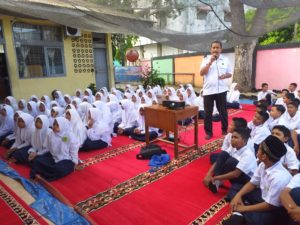 BNNK Banda Aceh Sosialisasi Cegah Narkoba di Masa Orientasi Siswa SMP Negeri 13