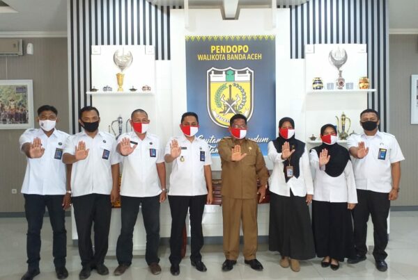 BNNK Banda Aceh Audiensi Pra- HANI 2020 bersama Walikota