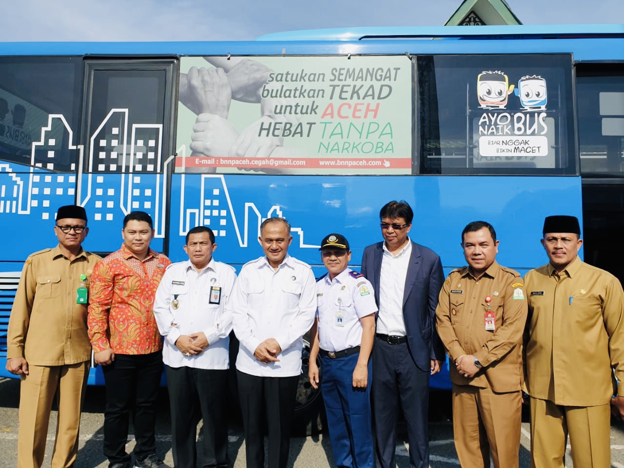 BNN Kota Banda Aceh Meriahkan Pameran Apel Deklarasi Sekolah Bersinar dan Gampong Bersinar BNN Kota Banda Aceh Meriahkan Pameran Apel Deklarasi Sekolah Bersinar dan Gampong Bersinar