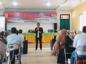 Kepala BNNK Banda Aceh Menjadi Pemateri Sosialisasi Pembinaan Karakter Bangsa