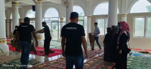 BNNK Banda Aceh bersih-bersih Mesjid, Peduli Kesehatan dan Cegah Corona
