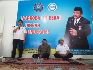 Memperingati Maulid Nabi Muhammad SAW, Pegawai dan Staf BNNK Banda Aceh lakukan Pembinaan Rohani