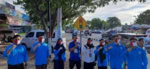 BNNK Banda Aceh Bagikan Masker Gratis Bersama Duta Anti Narkoba