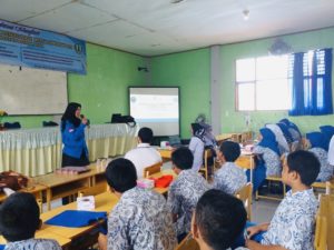 Puskesmas Lampulo Bersinergi Dengan BNNK Melakukan Pelatihan Siswa/siswi SMP Negri 2 Banda Aceh