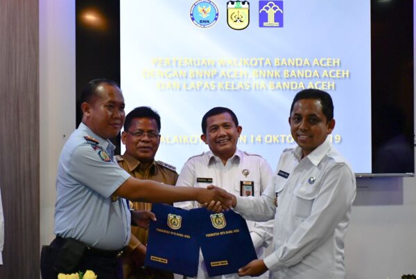 Wali Kota: MoU BNNK Banda Aceh dan Lapas Perkuat Pencegahan Peredaran Narkoba
