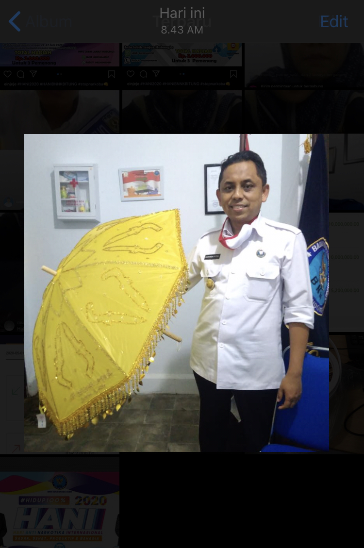Pengrajin Binaan BNNK Banda Aceh Hasilkan Souvenir Cantik Pengrajin Binaan BNNK Banda Aceh Hasilkan Souvenir Cantik