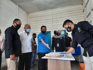 BNNK Banda Aceh Sosialisasi P4GN dan Tes Urine Bagi Karyawan PT. Sumber Mitra Jaya
