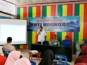 Awal Tahun Baru BNN Kota Banda Aceh Sosialisasi P4GN Bagi Masyarakat Merduati