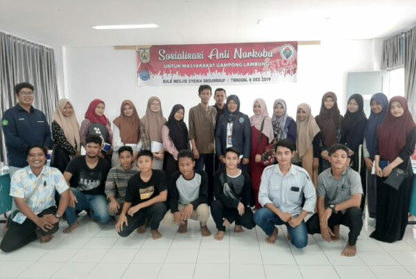 BNN Kota Banda Aceh Edukasi Pemuda Gampong Lambung Pentingnya Rehabilitasi