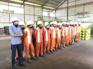 Demi terciptanya lingkungan kerja Bersinar, BNNK Banda Aceh kunjungi PT.Ilhas Jaya Bersama