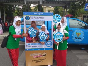 BNN Kota Banda Aceh Hadirkan Konseling di Arena CFD