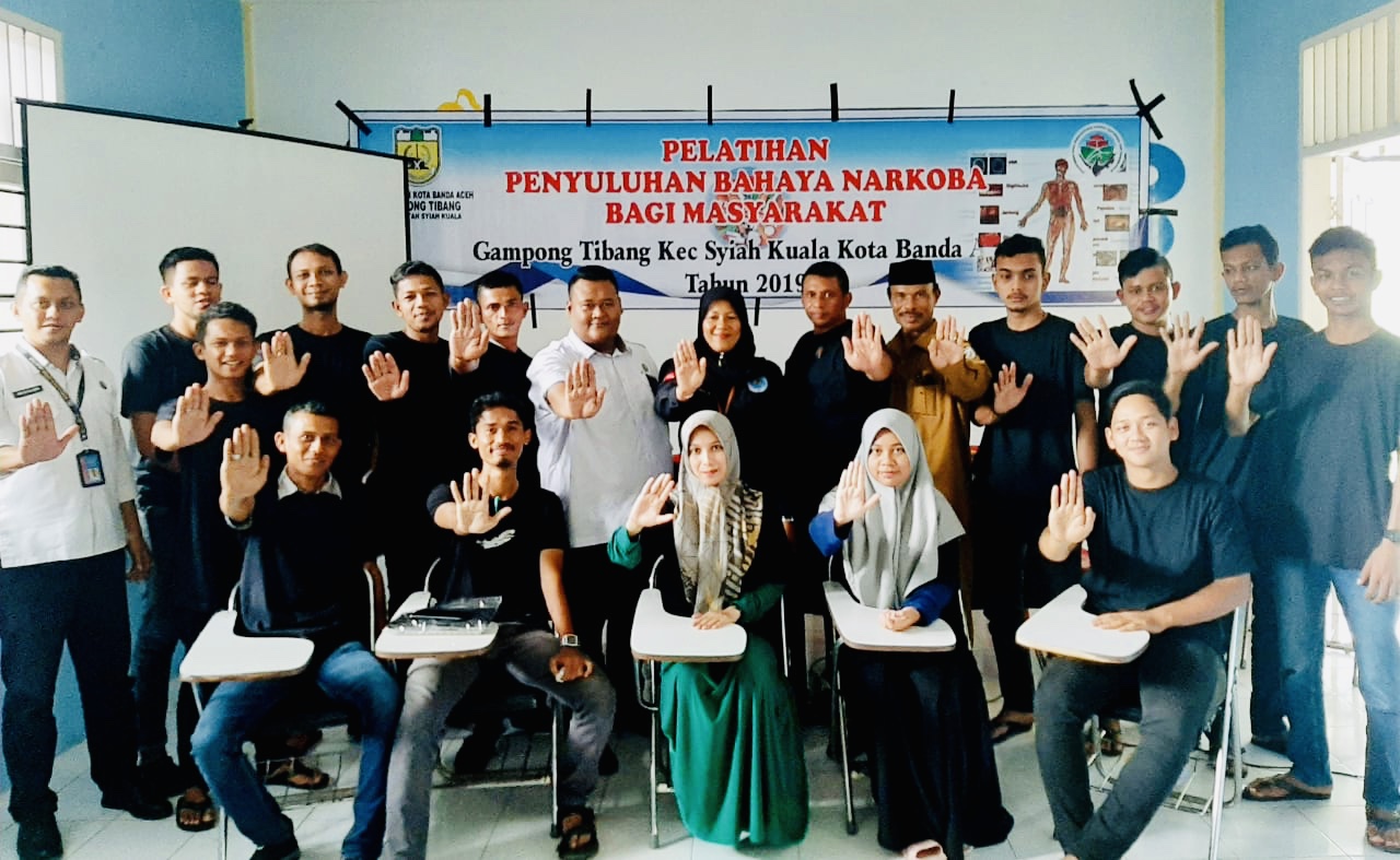 Bentengi Pemuda, Gampong Tibang Sinergi dengan BNN Kota Banda Aceh Bentengi Pemuda, Gampong Tibang Sinergi dengan BNN Kota Banda Aceh
