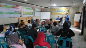 BNN Kota Banda Aceh menjadi Pemateri Pada Pelatihan Kepemudaan Gampong Neusu Jaya