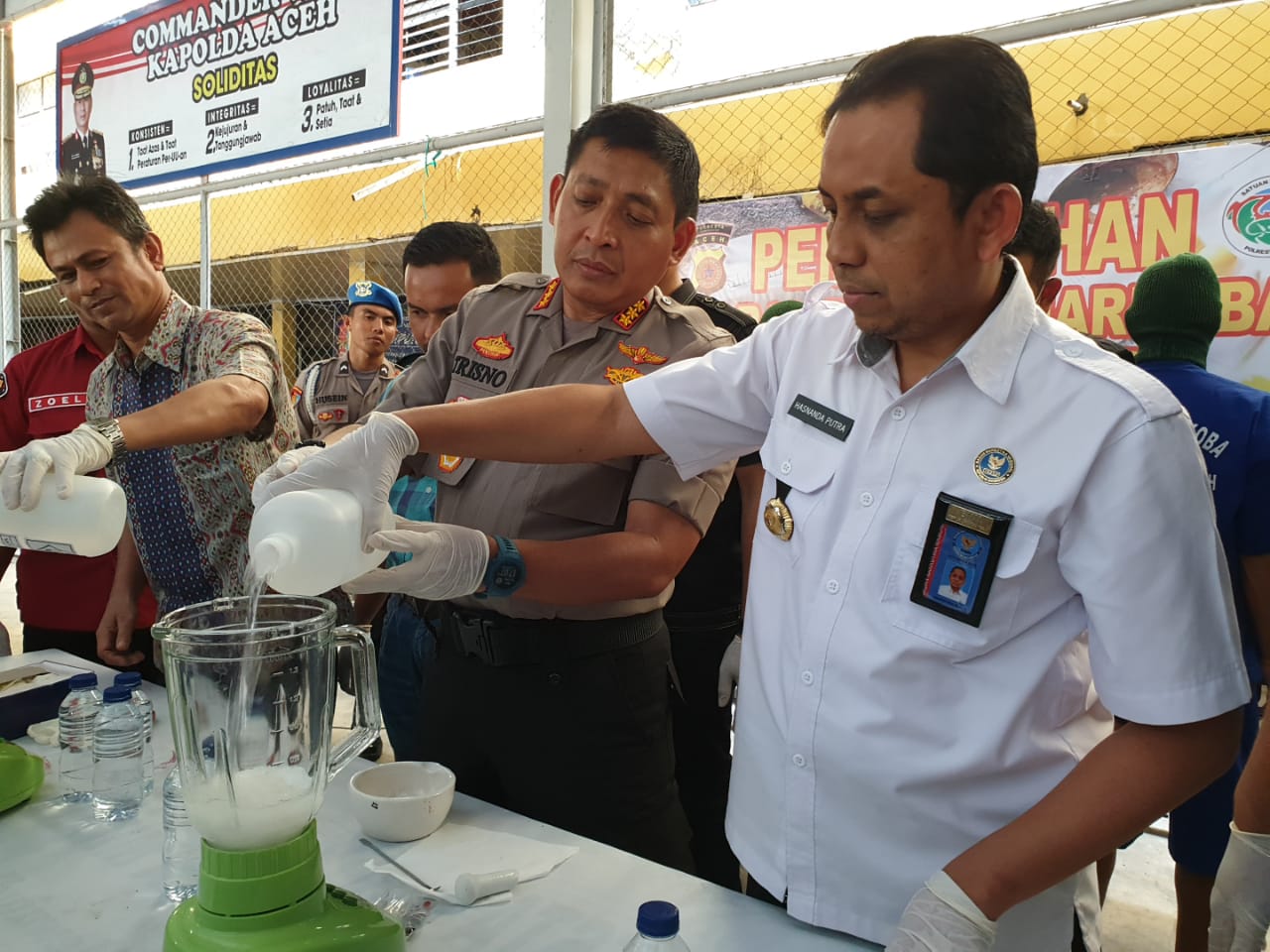 Kepala BNNK Banda Aceh Apresiasi Capaian Polresta Banda Aceh