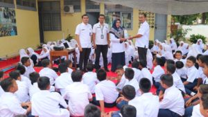 BNNK Banda Aceh Sosialisasi Cegah Narkoba di Masa Orientasi Siswa SMP Negeri 13