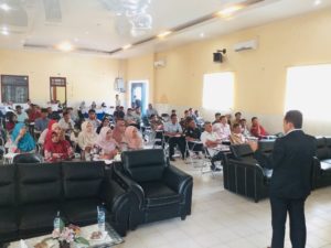 Kepala BNNK Banda Aceh Menjadi Pemateri Sosialisasi Pembinaan Karakter Bangsa