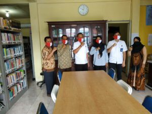 BNN Kota Banda Aceh Bagi Masker Untuk Aparatur