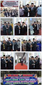 Kepala BNNK Banda Aceh Hadiri Pelantikan Anggota DPRK Banda Aceh