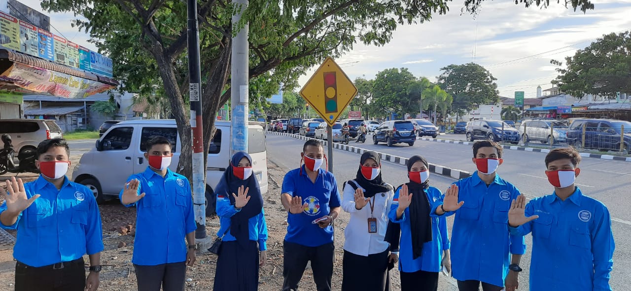 BNNK Banda Aceh Bagikan Masker Gratis Bersama Duta Anti Narkoba BNNK Banda Aceh Bagikan Masker Gratis Bersama Duta Anti Narkoba