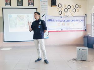 AMSA dan GERGANA Gandeng BNNK Banda Aceh Bekali P4GN Bagi Pelajar Labschool Unsyiah