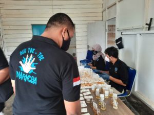 BNNK Banda Aceh Sosialisasi P4GN dan Tes Urine Bagi Karyawan PT. Sumber Mitra Jaya