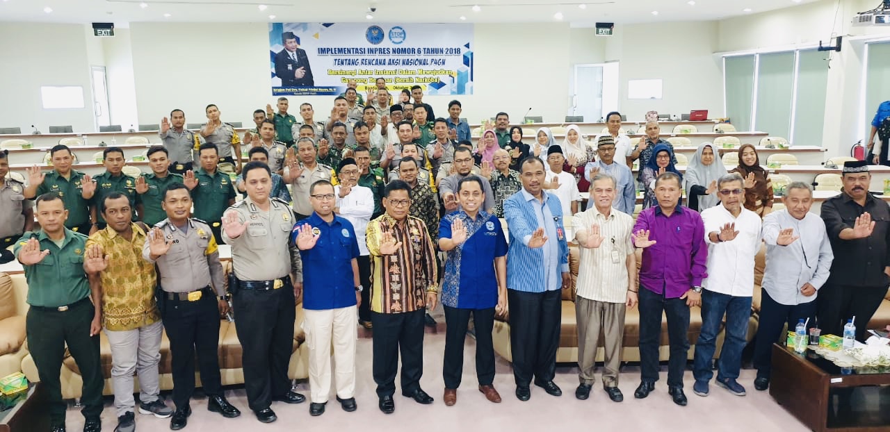 Wujud Implementasi Inpres No. 6 Tahun 2018, BNNK Banda Aceh Gandeng 4 Elemen Wujud Implementasi Inpres No. 6 Tahun 2018, BNNK Banda Aceh Gandeng 4 Elemen