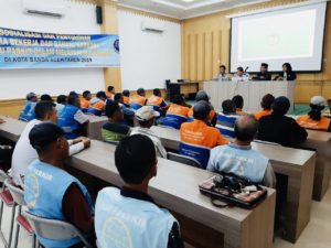 BNN Kota Banda Aceh Sosialisasi Bahaya Narkoba Untuk Juru Parkir