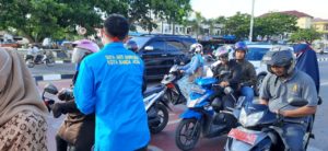 BNNK Banda Aceh Bagikan Masker Gratis Bersama Duta Anti Narkoba