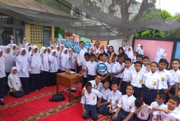 BNNK Banda Aceh Sosialisasi Cegah Narkoba di Masa Orientasi Siswa SMP Negeri 13