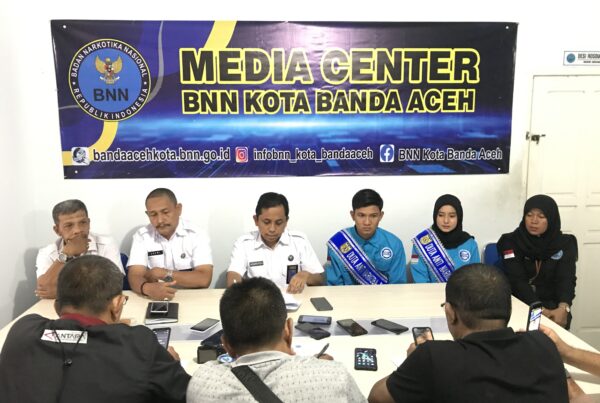 BNNK Banda Aceh Gelar Press Release BNNK Banda Aceh Gelar Press Release