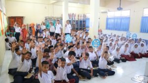 Kegiatan MPLS di Kota Banda Aceh, BNNK Sosialisasi Bahaya Narkoba ke pelajar