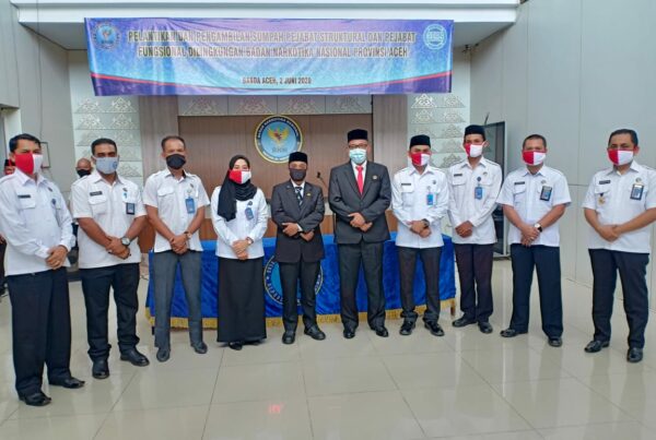 Kepala BNNK Pidie Jaya Dilantik, BNN Kota Banda Aceh Ucapkan Selamat