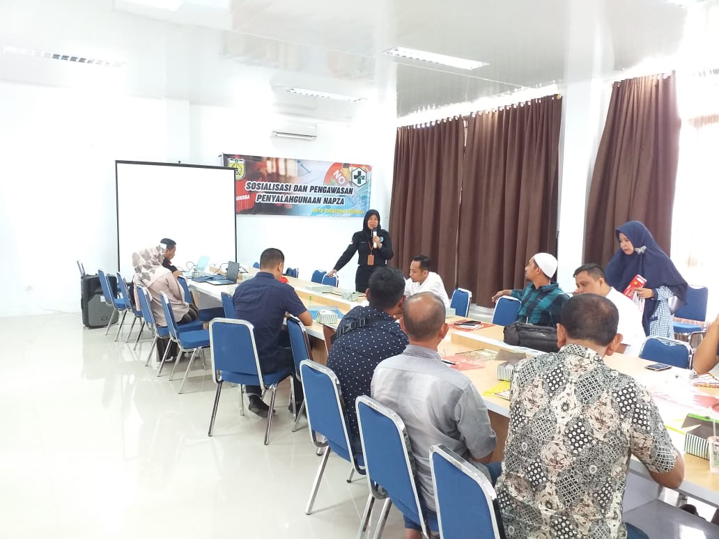 Sosialisasi dan Pengawasan Panyalahgunaan Napza kepada Ketua Pemuda Se-Kecamatan Meuraxa Sosialisasi dan Pengawasan Panyalahgunaan Napza kepada Ketua Pemuda Se-Kecamatan Meuraxa