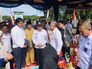 BNN Kota Banda Aceh Meriahkan Pameran Apel Deklarasi Sekolah Bersinar dan Gampong Bersinar