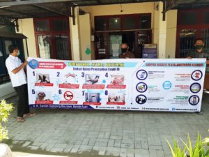 Diseminasi Informasi Pencegahan Covid-19 di Gp. Neusu Aceh