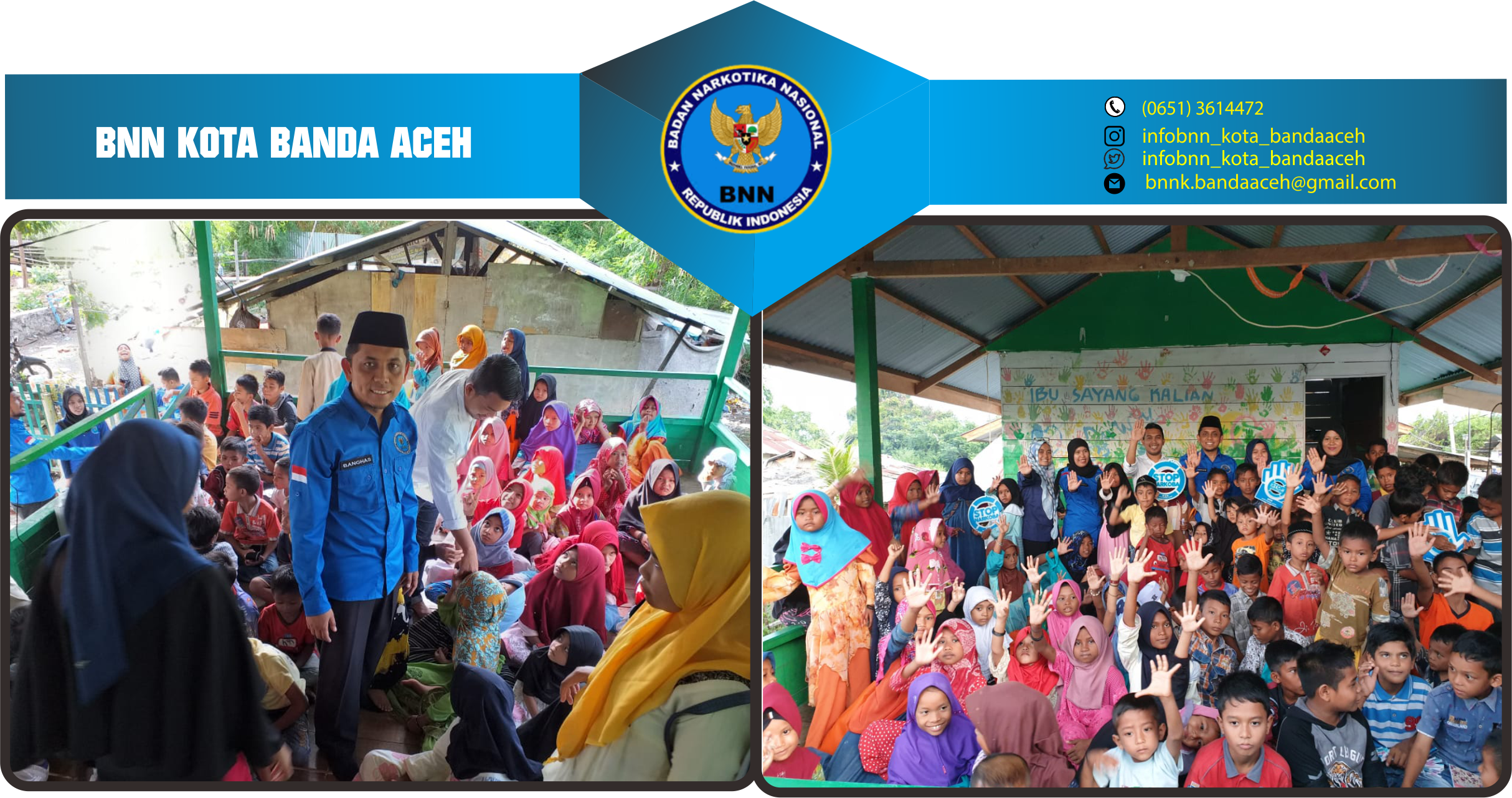 BNNK Banda Aceh Saweu Anak Pemulung di Gampong Jawa BNNK Banda Aceh Saweu Anak Pemulung di Gampong Jawa