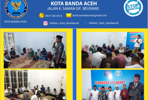 BNN KOTA BANDA ACEH MELAKSANAKAN KEGIATAN BUKA PUASA BERSAMA