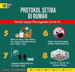 Protokol Sehat Setiba Di Rumah