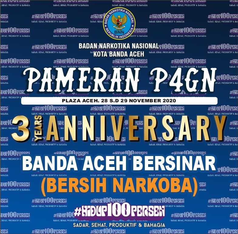 Peringati Ulang Tahun ke 3, BNN Kota Banda Aceh Buat Pameran di Plaza Aceh Peringati Ulang Tahun ke 3, BNN Kota Banda Aceh Buat Pameran di Plaza Aceh
